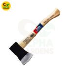 Genuine Spear & Jackson Axe-3715AB heavy-duty wood chopping tool with razor-sharp steel blade and ergonomic hickory handle